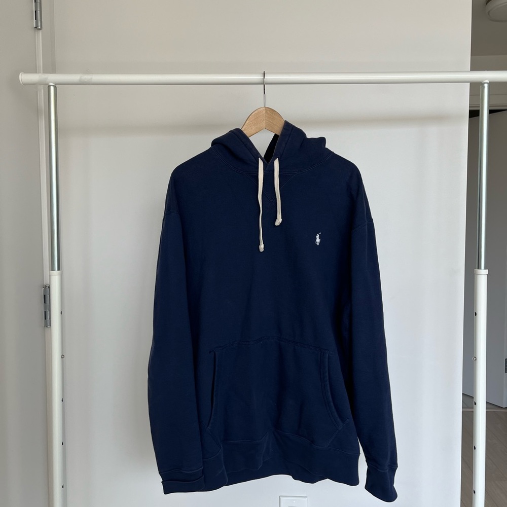 Polo by Ralph Lauren - Navy Hoodie (L)